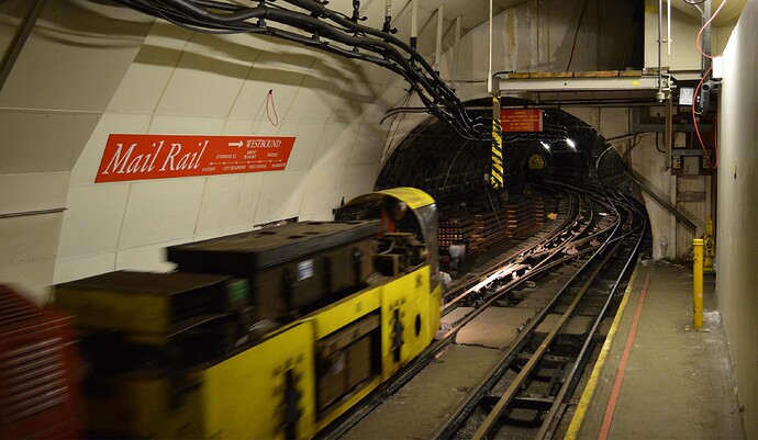 London mail rail