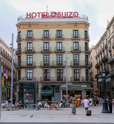 Hotellet Hotel Suizo i Barcelona