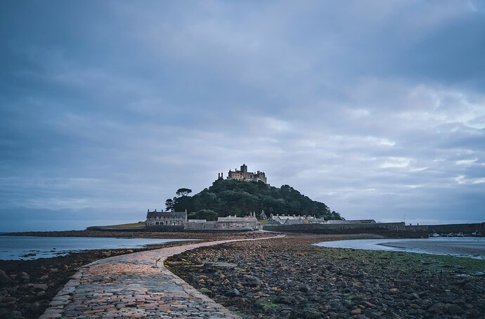 St Michael’s Mount i Cornwall