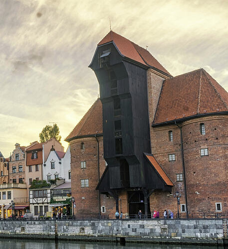Havnekranen i Gdansk